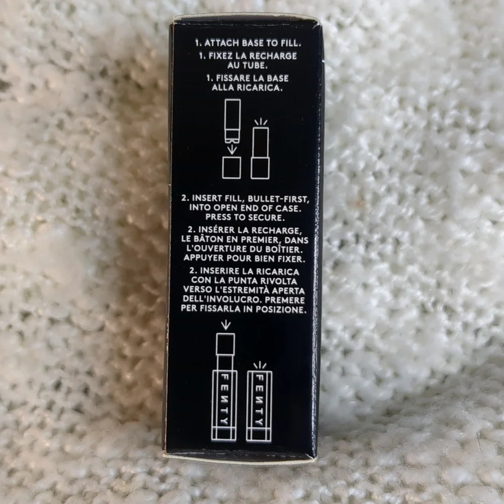 FENTY ICON  "The Fill" Semi-Matte Lipstick Refill,  Motha Luva, 3.8g/0.134oz ea - Picture 10 of 11